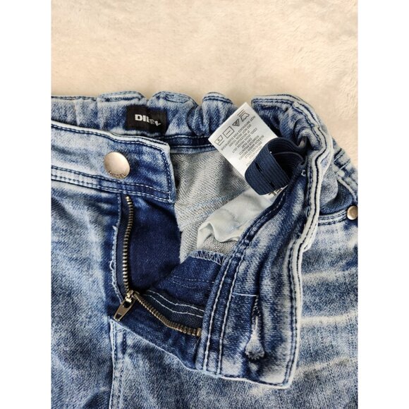 Diesel Kids Youth Boys Blue Jogger Pants Size 10 Stretchy Waist - Picture 5 of 15